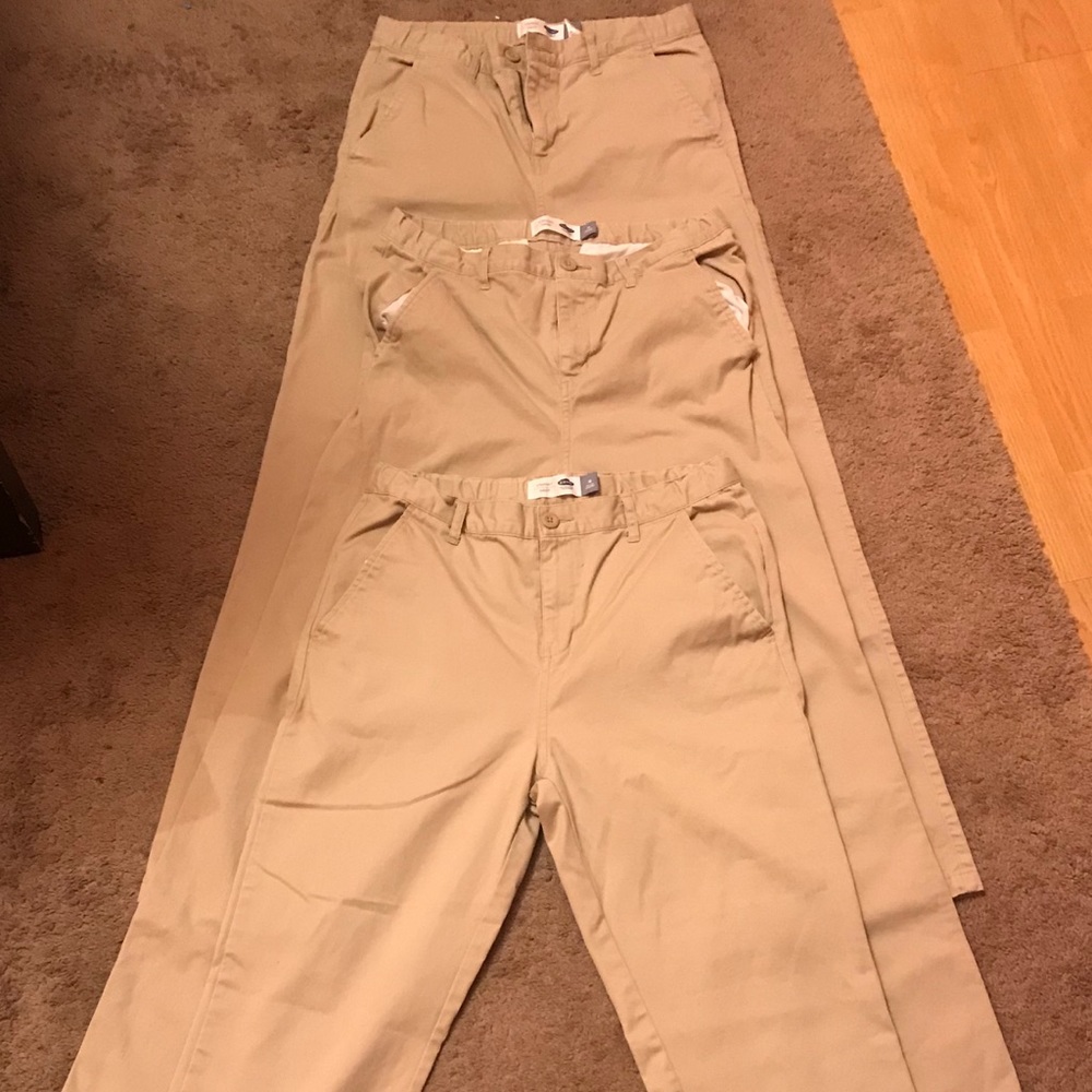 3 Pairs- Old Navy Khacki’s Boys Size 18
